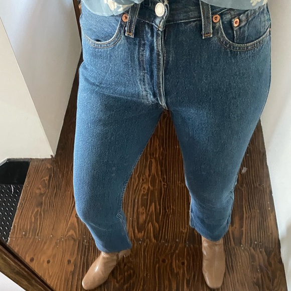 Vintage Levi’s 501 24 high waisted re/done - Picture 3 of 3